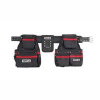 Black 21 Pockets Heavy Duty Nail And Tool Pouch