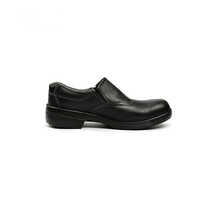Hillson Ladies Safety Shoes - Other Upper Material, Size 3-8, Black | Minimum 6 Months Warranty Against Sole Crack & Bonding
