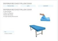 Soft Grip Disposable Bed Sheet / Pillow Cover