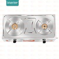 VS2 (1.65Kgs) Plating Top (With Channel -Panel) Stainless Steel LPG Gas Stove