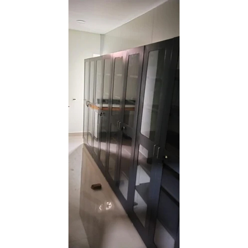 SS and Glass Laboratory Cabinets