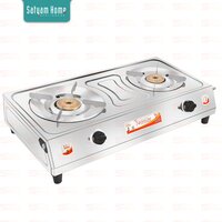Manual Vs2 (1.65kgs) With Channel Panel Brass Top Stainless Steel Lpg Gas Stove