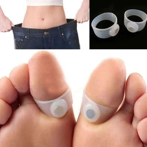 Silicone Magnetic Slimming Toe Rings
