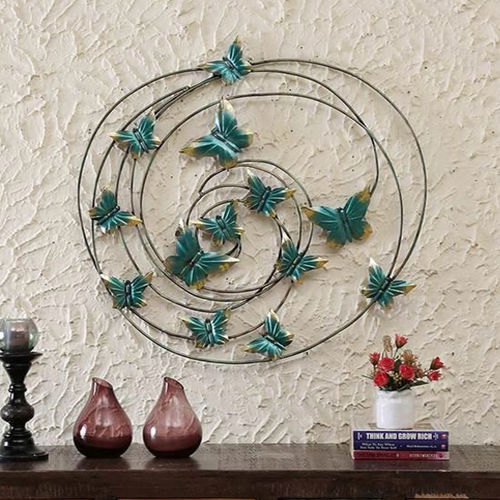 Spiral Butterfly Wall Decor