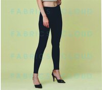 Ankle Length Leggings ( 4 way Stretchable - Bio Wash) (Navy Blue)