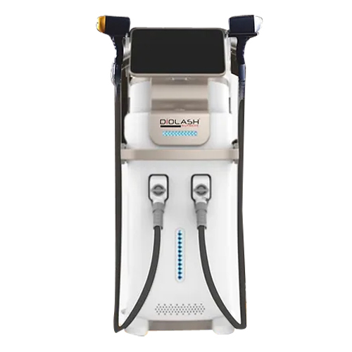 Diolash Supreme Dual Handle High Intensity Diode Laser Hair Removal Application: Medical