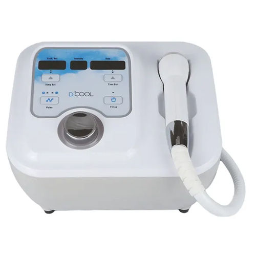 Portable D-Cool Skin Rejuvenation Machine with Hot Cool EMS