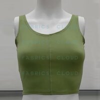 Spandex Sleeveless Blouse (front-v Neck And Back-round Neck) - Micro Fiber, 220 Gsm, Available Sizes: S-3xl, 25 Colors, 4 Way Stretchable, Dry Fit & Breathable