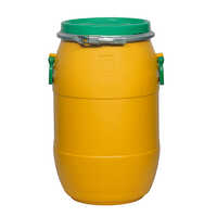 30l Full Open Top Drums - Color: Yellow