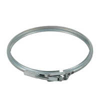 Gi Metal Plastic Ring - Color: Silver