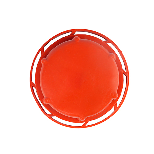 Red Cap Block Ring