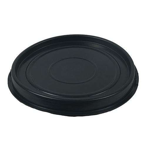 Black 14 Inch Plastic Lid