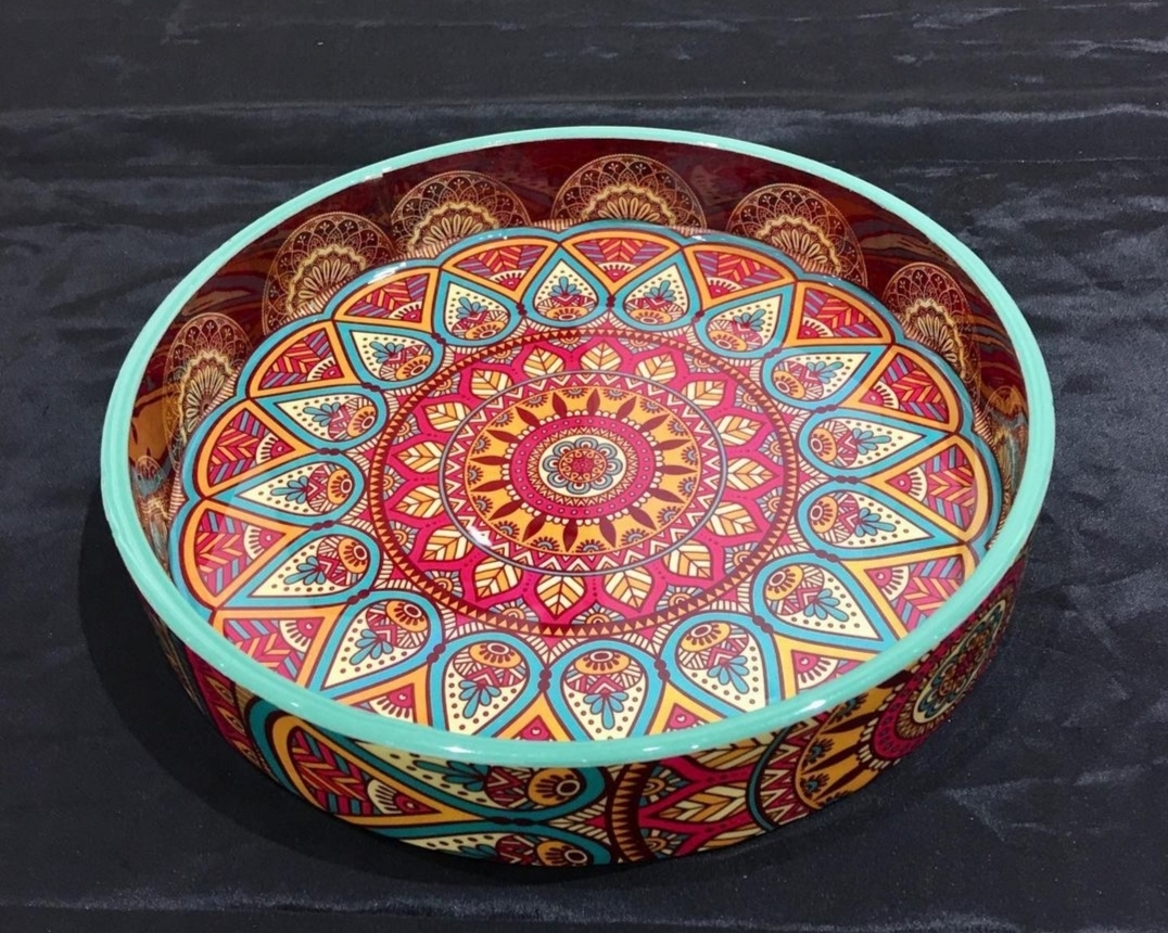 ROUND SERVING PLATTER