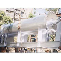 Gray Scraped Surface Heat Exchanger