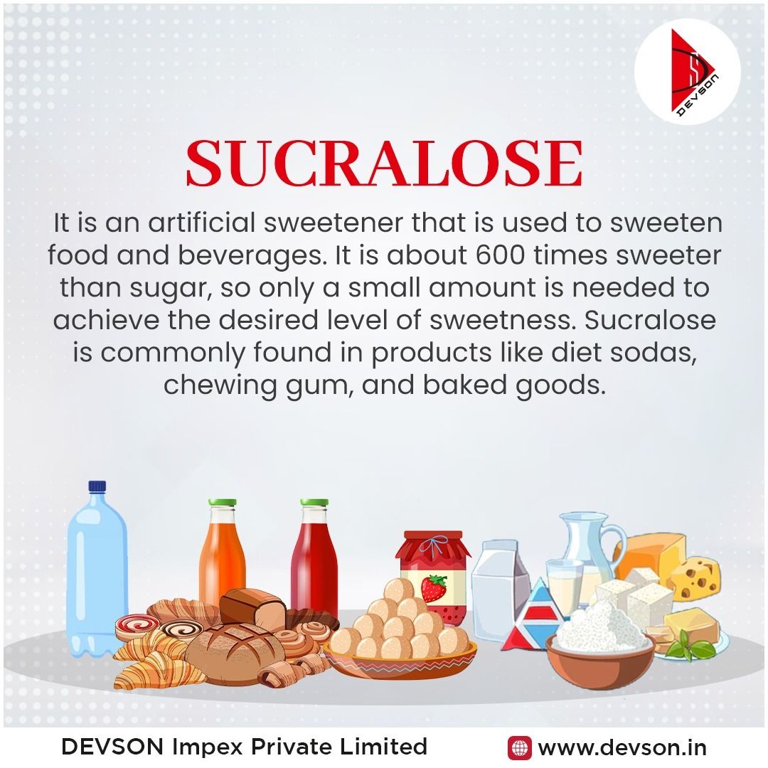 Sucralose powder