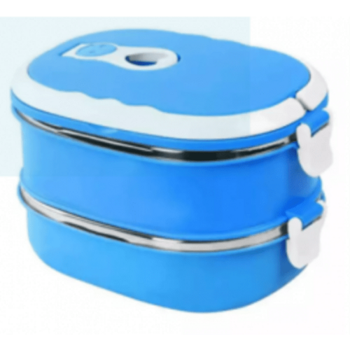 Double Layer Steel Lunch Box