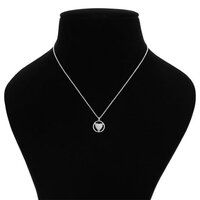 Diamond Accent Silver Pendant Necklace