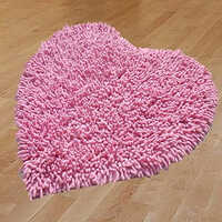 Heart Shape Bath Mats