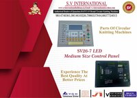 SV26 - 7 LED PANEL - Medium size Control Panel