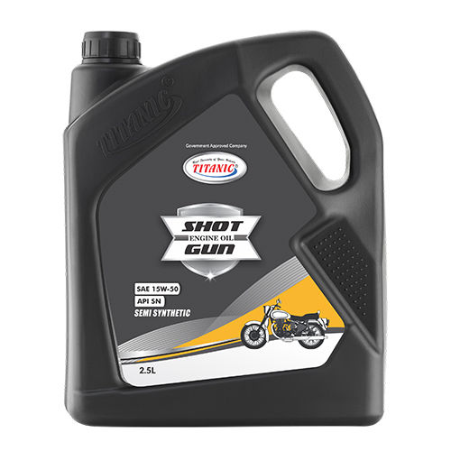 2.5 Ltr Sae 15W-50 Shot Gun Engine Oil Application: Automotive