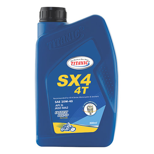 900 Ml Sae 20w-40 Sx4 4t 4 Stroke Engine Oil