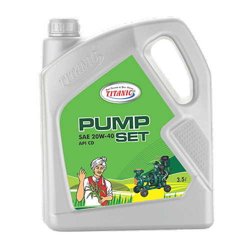 3.5 Ltr Sae 20W-40 Pumpset Oil Application: Automotive