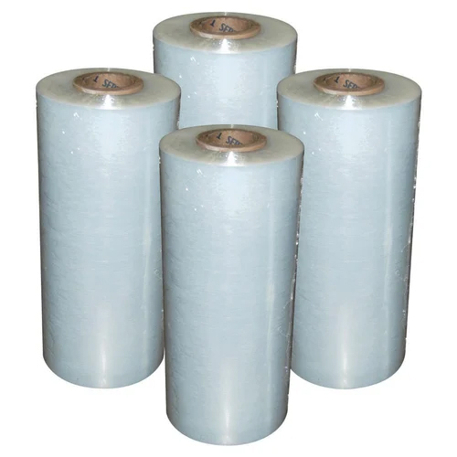 White Stretch Wrap Rolls - High-Quality PVC, Multiple Sizes Available, 3-Sided Sealed, Soft and Durable for Secure Shipping and Storage