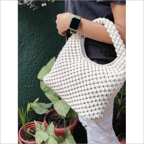 Macrame bean online bag