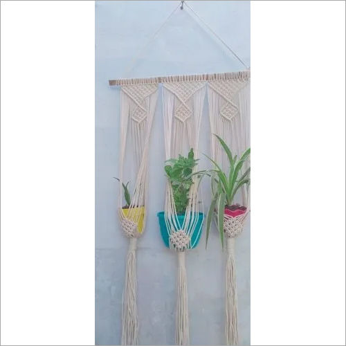 Macrame Plant Hanger Design Type: Wheel Throwing