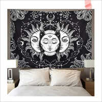 Printed Tapestry Mandala Wall Hanging