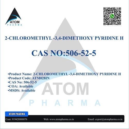 2-CHLOROMETHYL -3 4-DIMETHOXY PYRIDINE H INTERMEDIATE