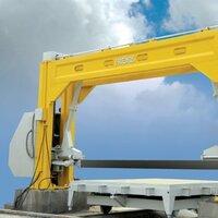 Block Dressing Machine - Steel, 7 Feet Height, 2.4 Meter Flywheel, 20 Hp Main Motor | High Accuracy, Durable, Efficient, Low Maintenance, 40 Tons Trolley Capacity, Reliable Performance