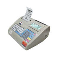 White Retail Shop Electronic Billing Machine