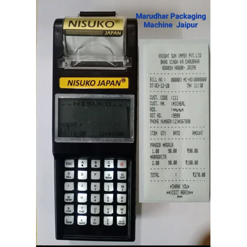 Nisuko Japan Spot Billing Machine