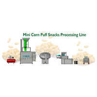 Mini Corn Puff Snacks Processing Line