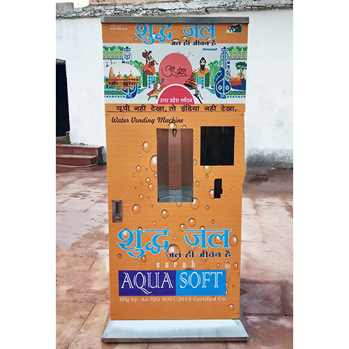 150 Lph Water Vending Machine Coin And Card