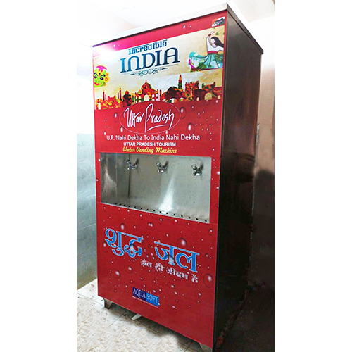 150 Lph Water Vending Machine Without Coin And Card