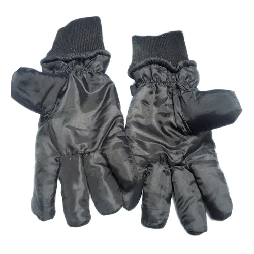 Black Polyester Gloves