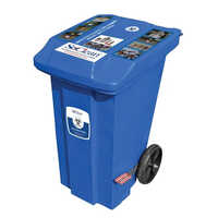 Waste Bins with Foot Paddles And Wheels