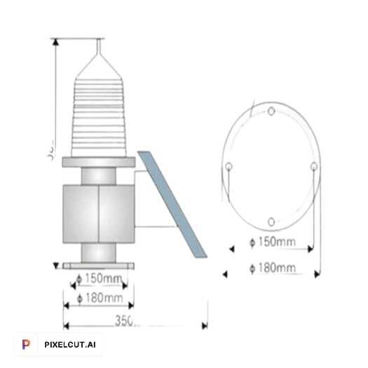 LED AVIATION LIGHT HIS-AL-155-SP 5w-10w