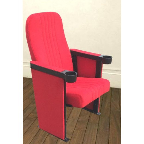 Push Back Cinema Chair with Cup Holder