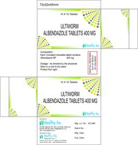 400 mg Albendazole Tablets BP