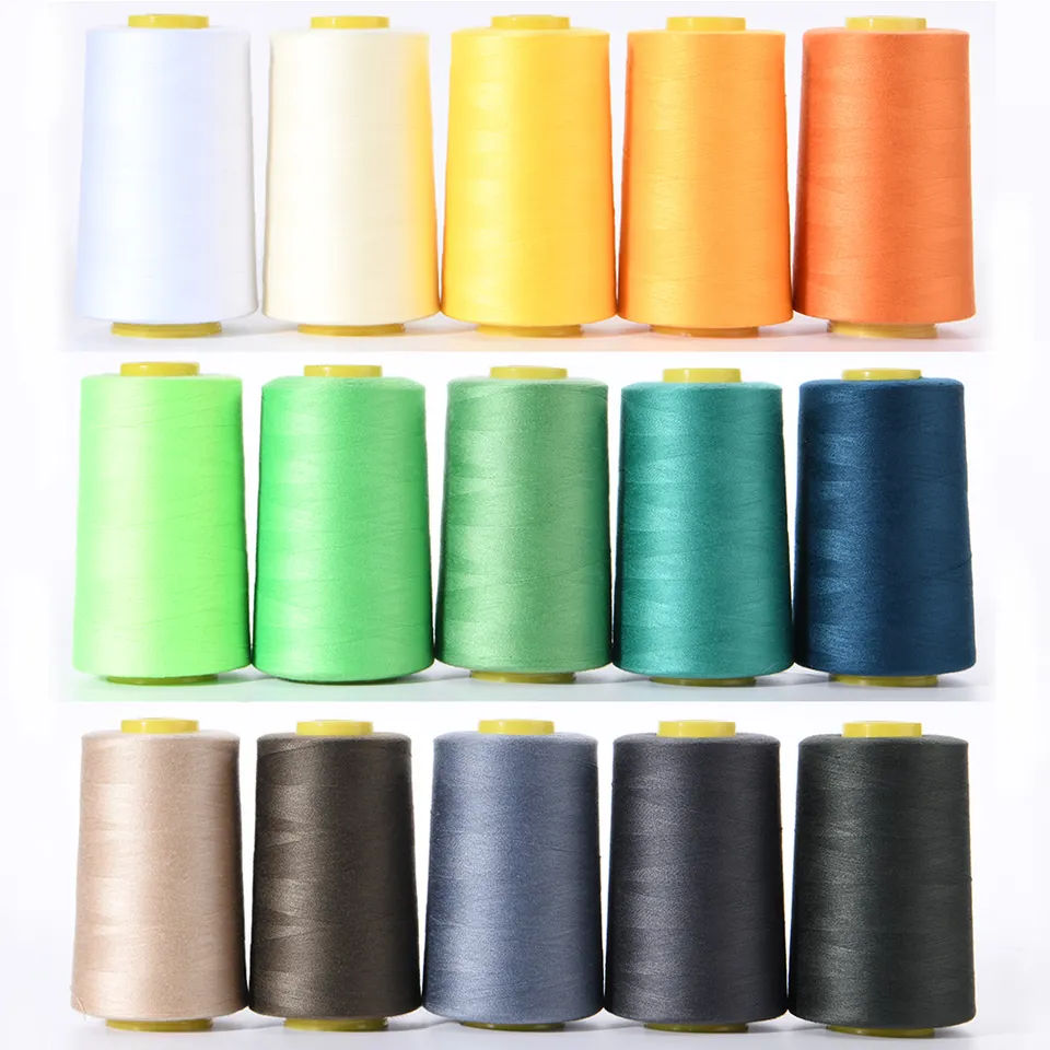 Spun Polyester Thread Industrial Sewing Thread Hoodies and Jackets Sewing Thread