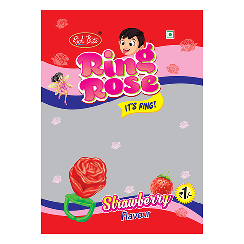 Ring Rose Strawberry Flavour Chocolate