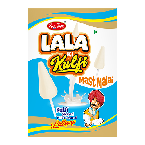 Lala Ki Kulfi Mast Malai Milk Flavoured Lollipop