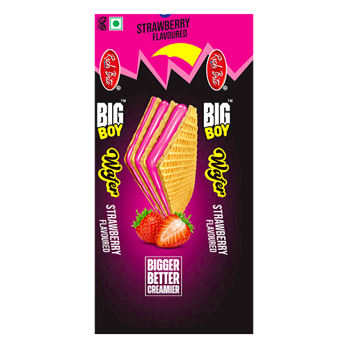 Big Boy Strawberry Flavoured Wafer