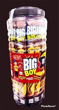 Big Boy Mango Flavoured Wafer - Solid Wafer, Eggless, 12 Months Shelf Life, Delightfully Crunchy with Natural Mango Flavor