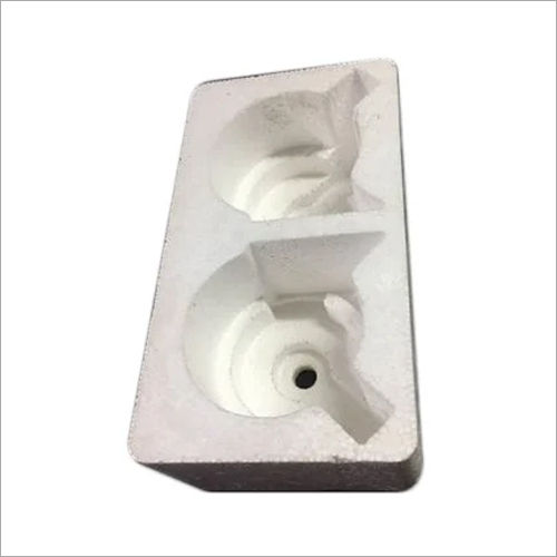 White Thermocol Horn Packing Box