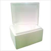 Thermocol Ice Box - Expanded Polystyrene Foam, 20 Kg Capacity, White, 5-10 Mm Thickness | Lightweight, Insulated, Temperature Control Solution