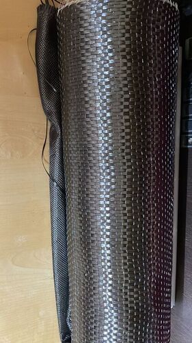 Black 645 Gsm Carbon Fiber Fabric